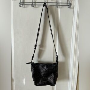 Dimoni Authentic Quality Black Crossbody Shoulder Bag Purse